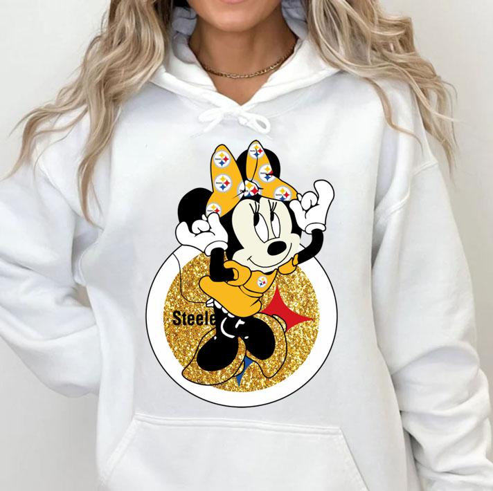 Disney Minnie Mouse Pittsburgh Steelers Football t-shirt hoodie