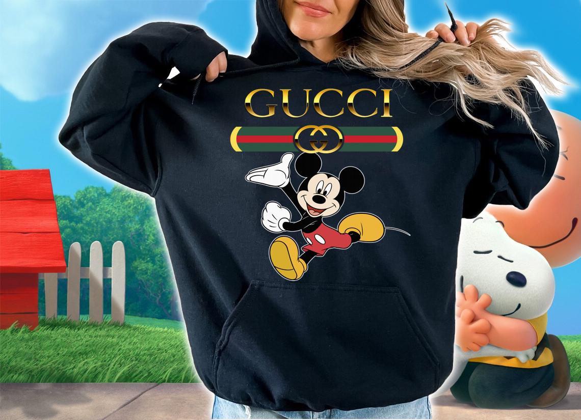 Disney Mickey Mouse And Logo Gucci t-shirt hoodie