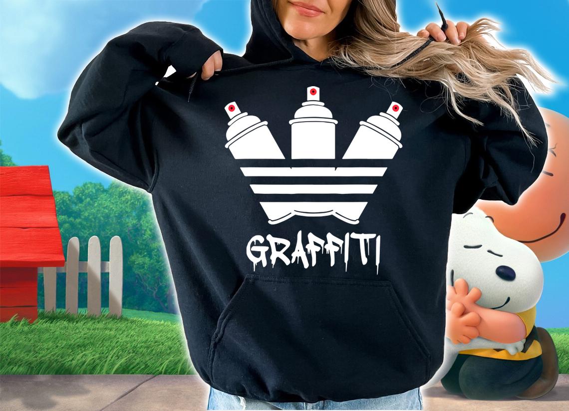 Adidas Graffiti t-shirt hoodie