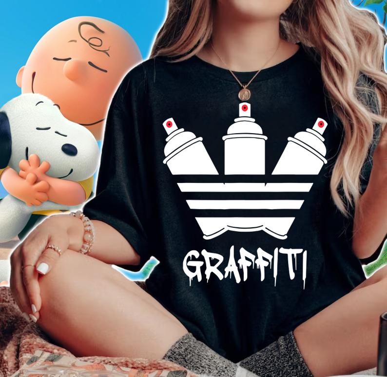 Adidas Graffiti t-shirt woman shirt