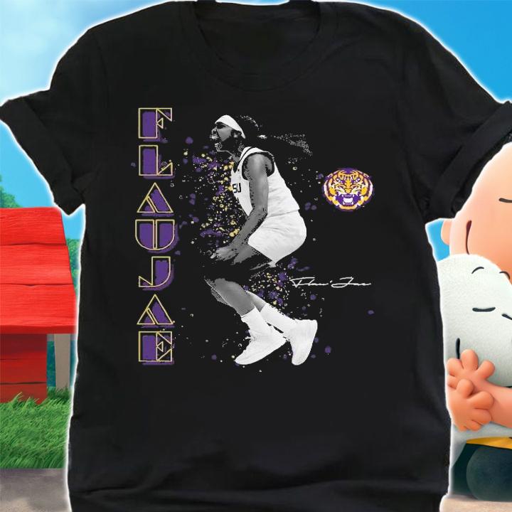Flaujae Johnson LSU Athletics signature t-shirt shirt