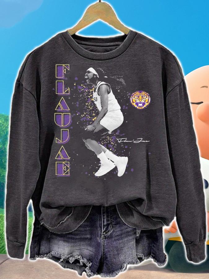 Flaujae Johnson LSU Athletics signature t-shirt sweatshirt