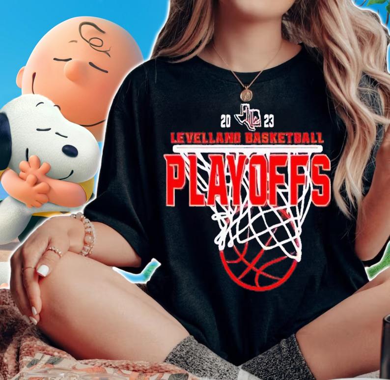 2023 Levelland Basketball Playoffs shirt t-shirt woman shirt