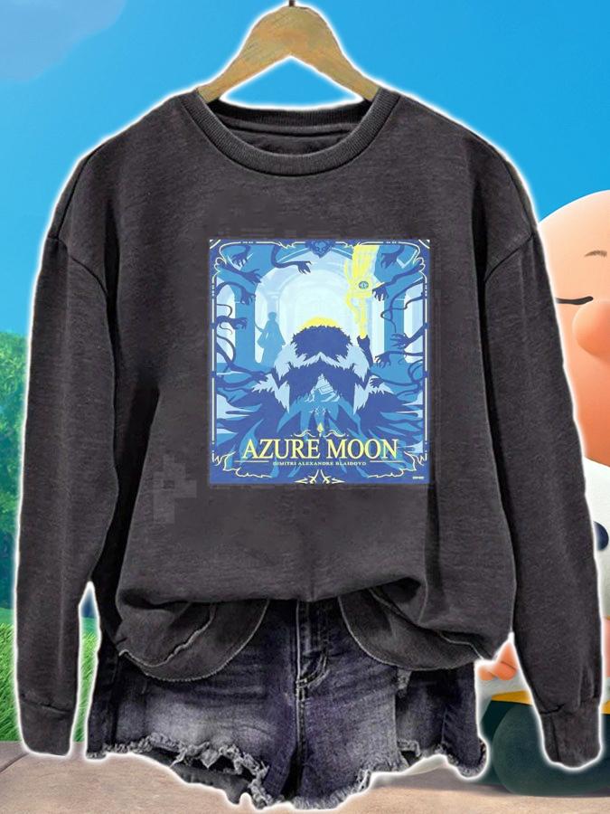 Azure Moon Dimitri Alexandre Blaiddyd Snip art new shirt t-shirt sweatshirt