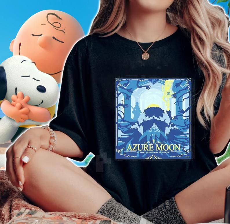 Azure Moon Dimitri Alexandre Blaiddyd Snip art new shirt t-shirt woman shirt