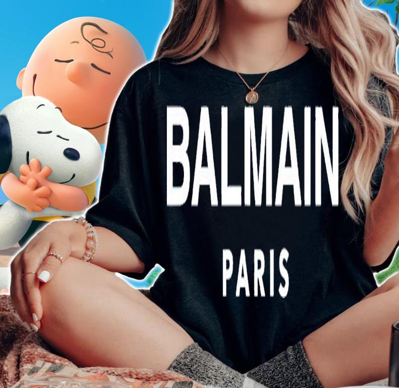 Balmain Paris shirt t-shirt woman shirt
