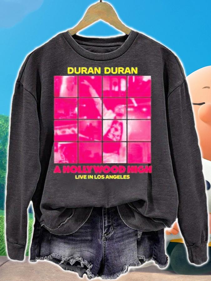 Duran Duran A Hollywood High Live In Los Angeles New Shirt t-shirt sweatshirt