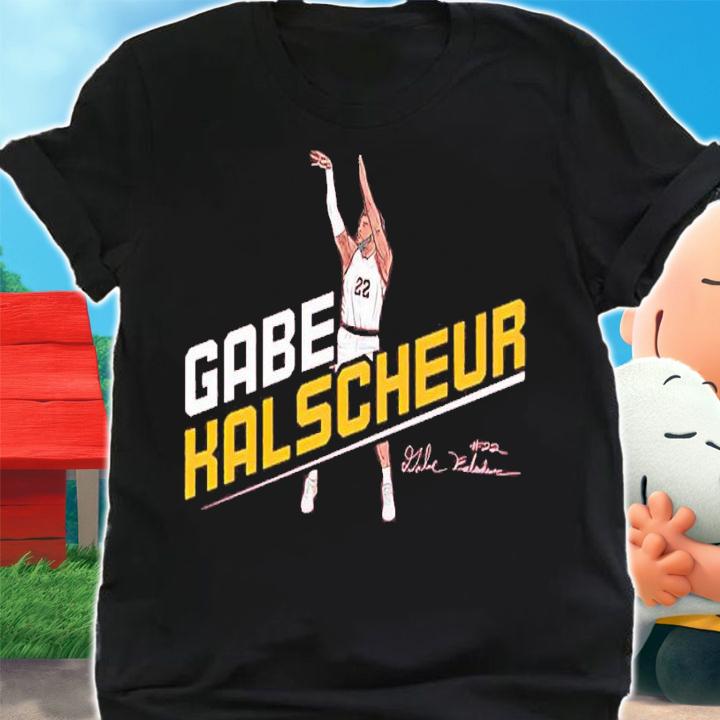 Gabe Kalscheur signature shirt t-shirt shirt