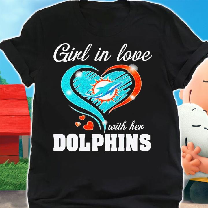Girl In Love With Her Dolphins Shirt t-shirt shirt