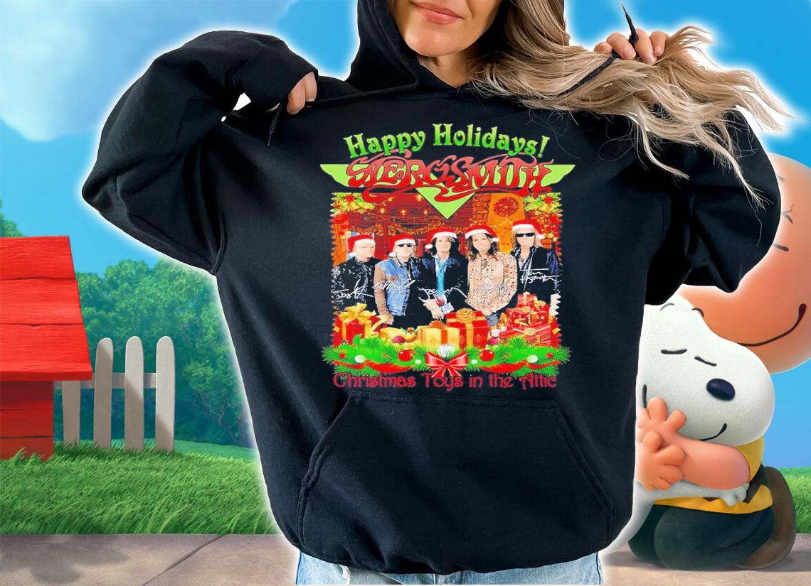 Happy Holidays Sabersmith Christmas Toys in the Attic shirt t-shirt hoodie