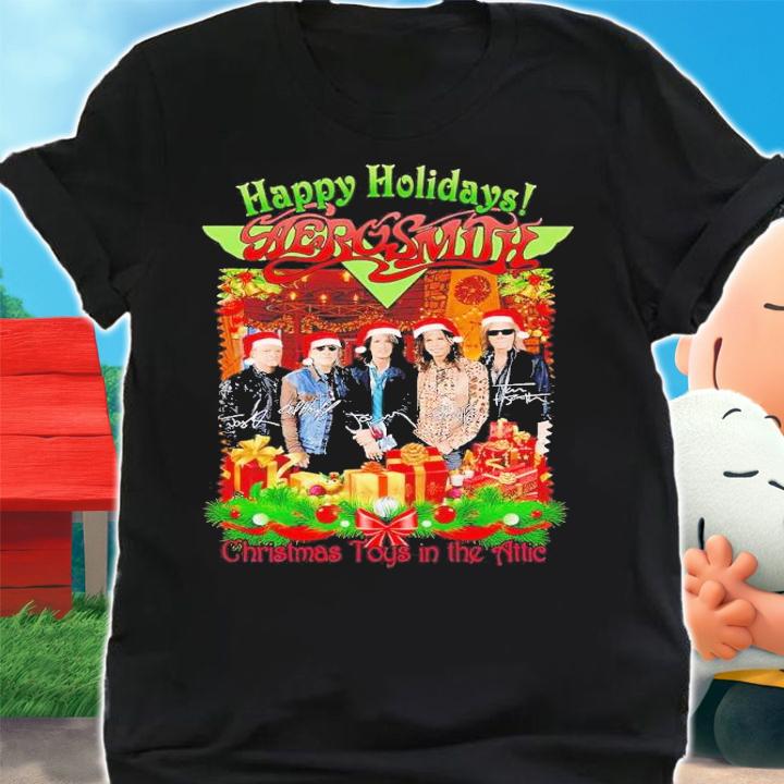 Happy Holidays Sabersmith Christmas Toys in the Attic shirt t-shirt shirt