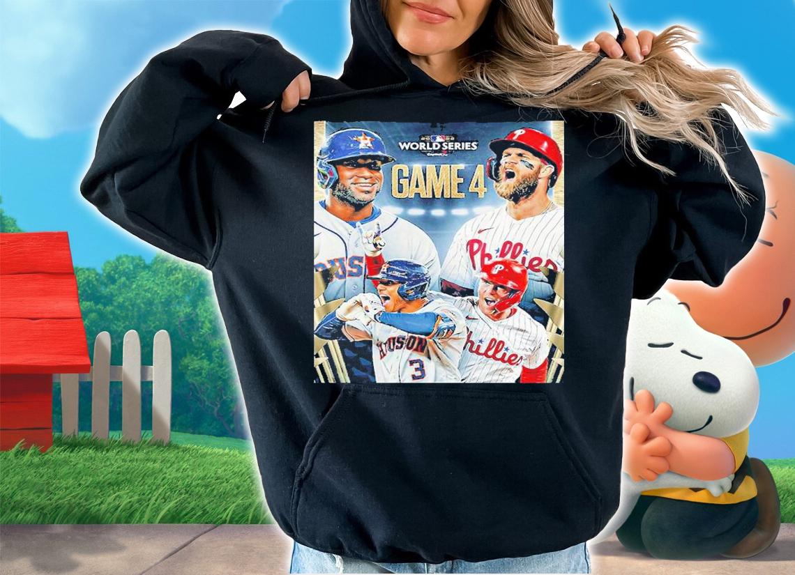 Houston Astros Vs Philadelphia Phillies Game 4 MLB World Series 2022 Shirt t-shirt hoodie