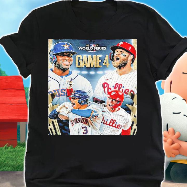 Houston Astros Vs Philadelphia Phillies Game 4 MLB World Series 2022 Shirt t-shirt shirt