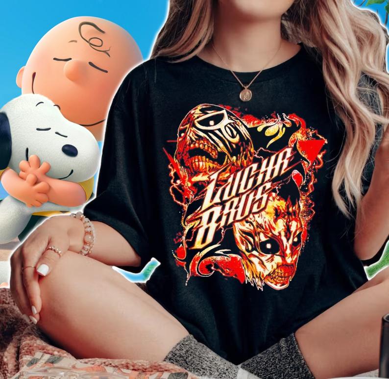 Lucha Bros Del Infierno shirt t-shirt woman shirt