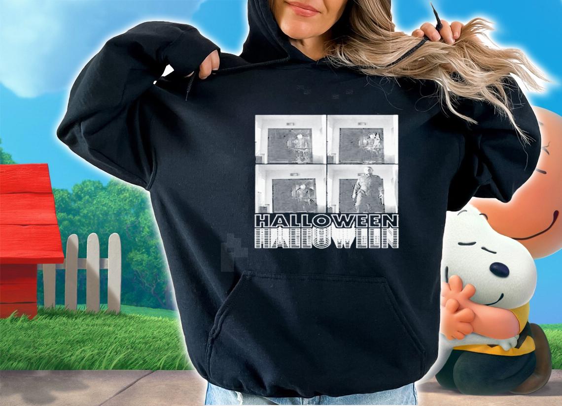 Michael Myers breaking and entering Halloween 2022 new shirt t-shirt hoodie