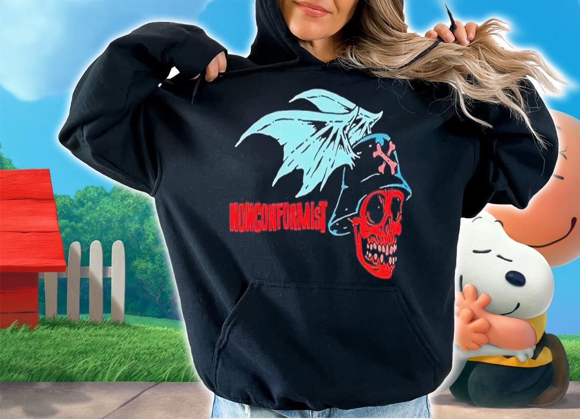 Nonconformist Deaths Head Skull shirt t-shirt hoodie