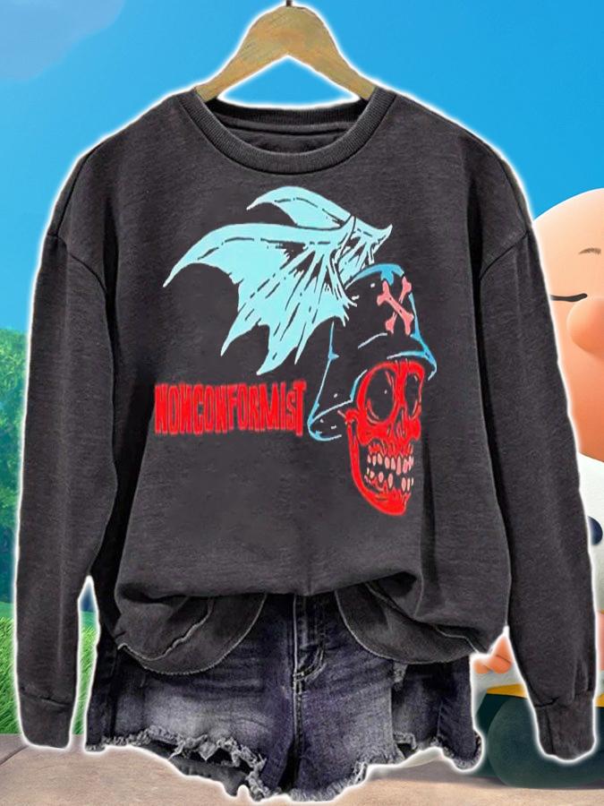 Nonconformist Deaths Head Skull shirt t-shirt sweatshirt