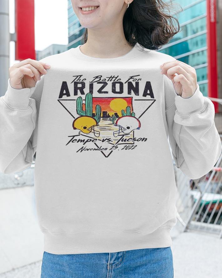 Barstool Sports The Battle For Arizona Tempe Vs Tucson November 25 2022 Shirt t-shirt
