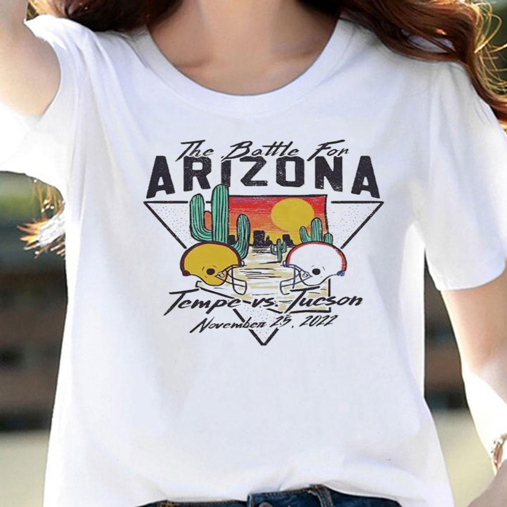 Barstool Sports The Battle For Arizona Tempe Vs Tucson November 25 2022 Shirt t-shirt