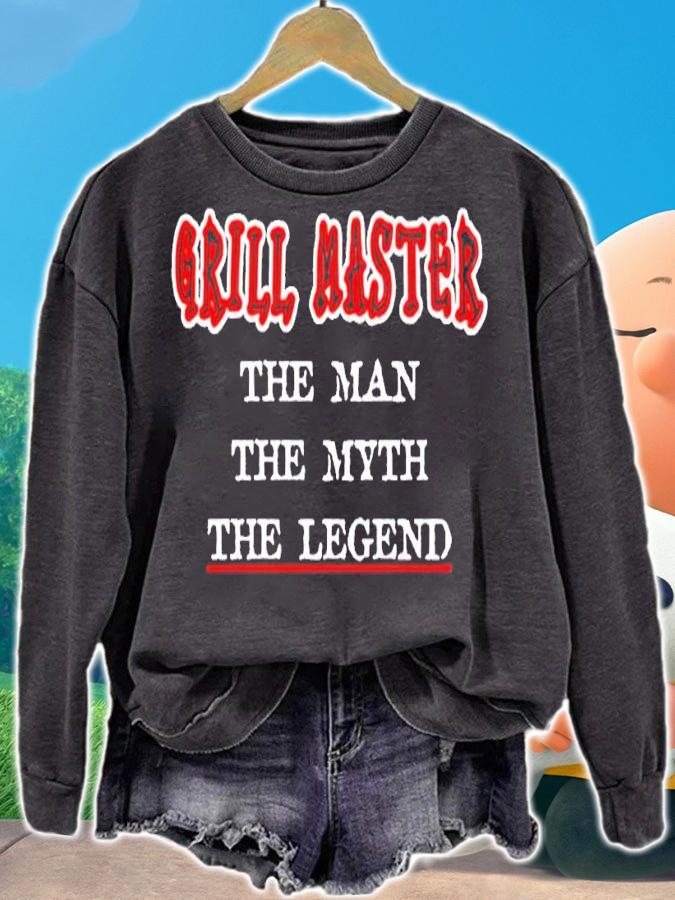 Grill Master The Man The Myth The Legend shirt t-shirt sweatshirt