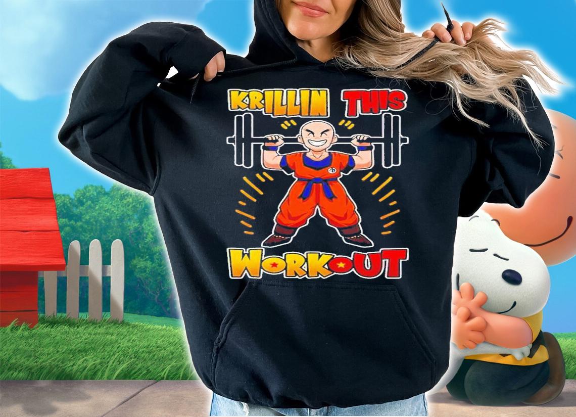 Krillin this workout shirt t-shirt