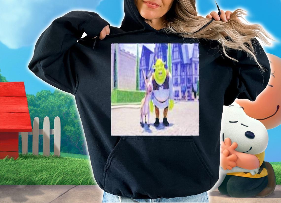 Mikael Arellano Shrek To Cliffhanger Memes T-Shirt t-shirt hoodie