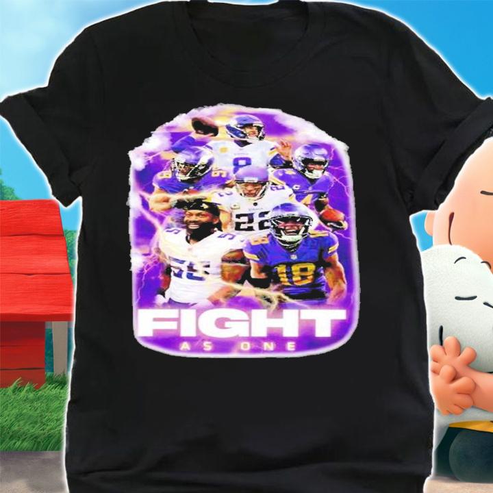 Minnesota Vikings Fight As One Shirt t-shirt