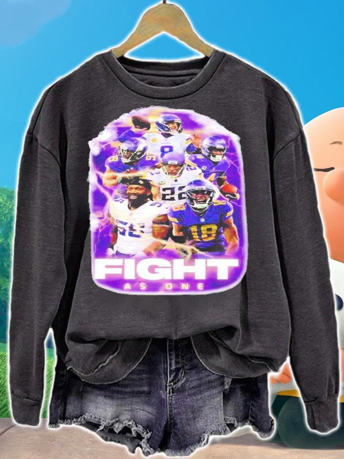 Minnesota Vikings Fight As One Shirt t-shirt