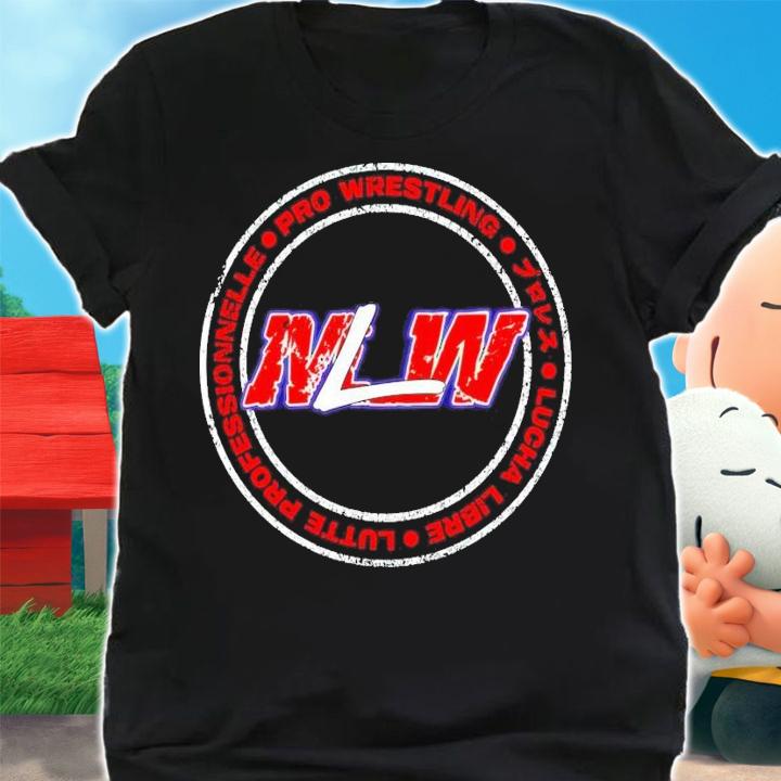 MLW pro wrestling lucha libre professionnelle shirt t-shirt