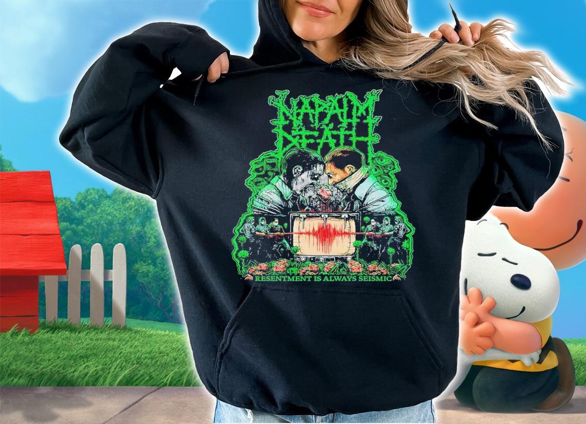 Napalm Death Resentment shirt t-shirt