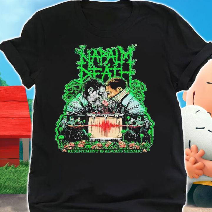 Napalm Death Resentment shirt t-shirt