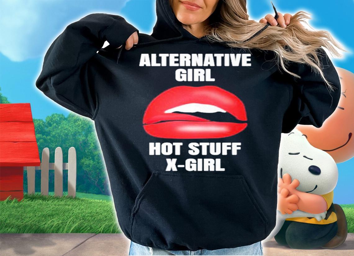 1Up Sloane Alternative Girl Hot Stuff X-Girl shirt t-shirt