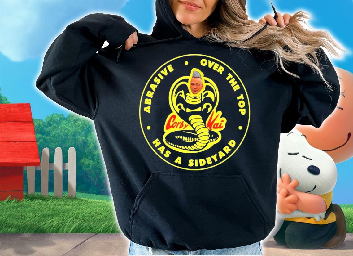Corby Kai abrasive over the top has a sideyard shirt t-shirt
