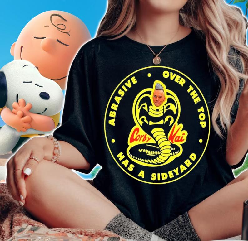 Corby Kai abrasive over the top has a sideyard shirt t-shirt
