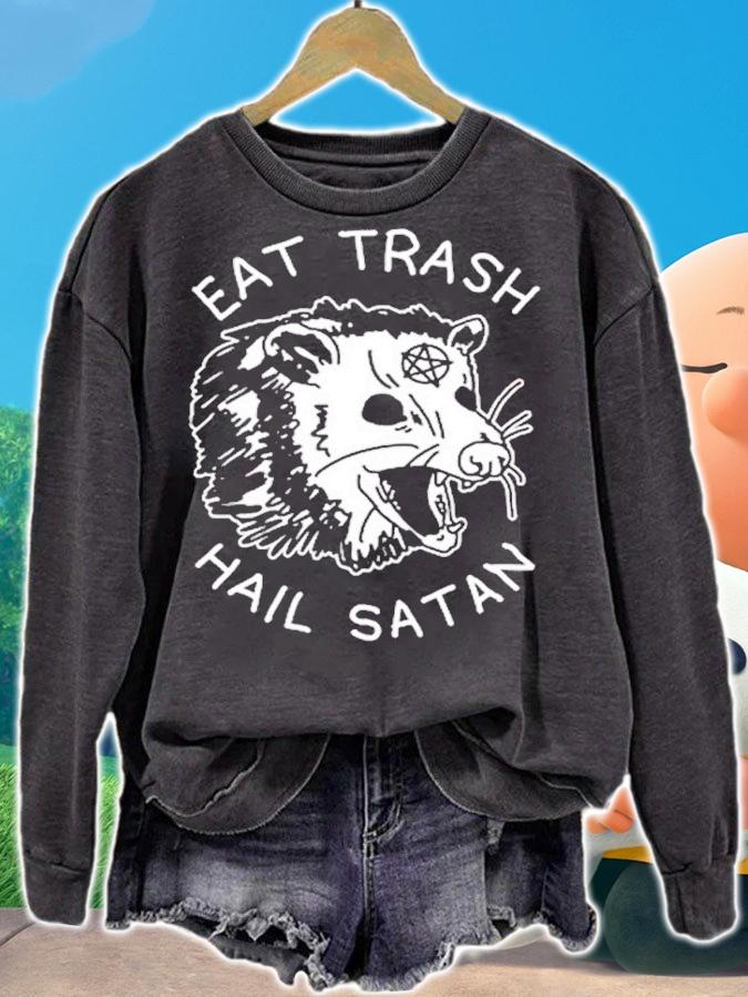 Eat Trash Hail Satan shirt t-shirt sweatshirt