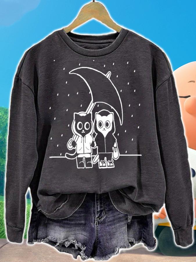 Kitties in the rain shirt t-shirt