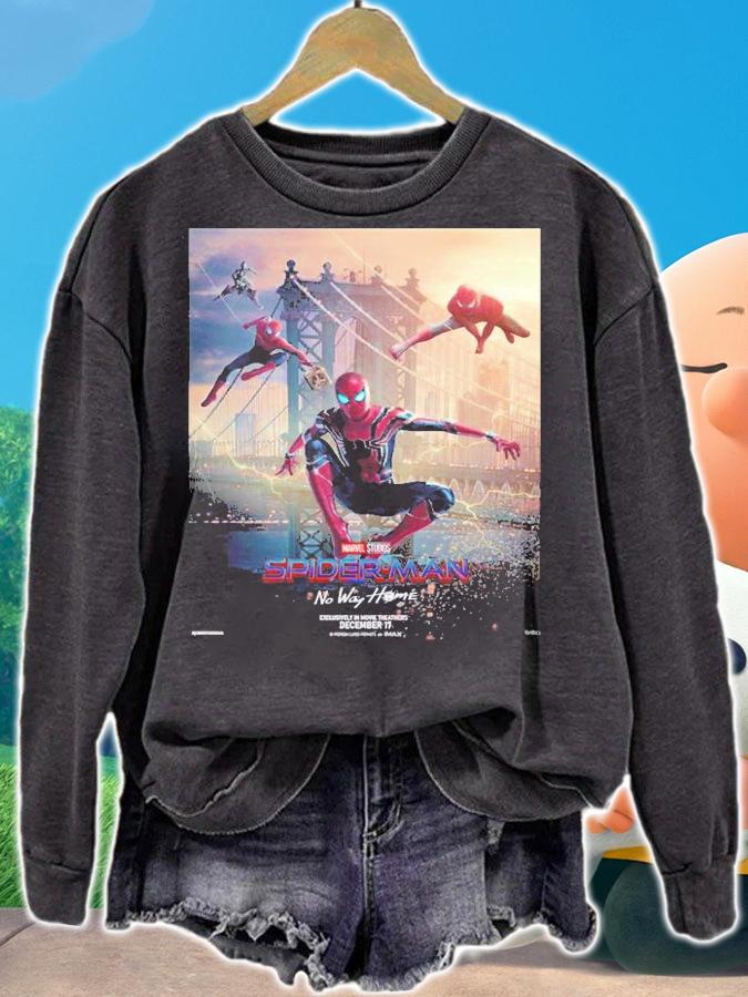 Spider-Man No Way Home 2022 Tom Holland Matte Vertical Marvel Shirt t-shirt