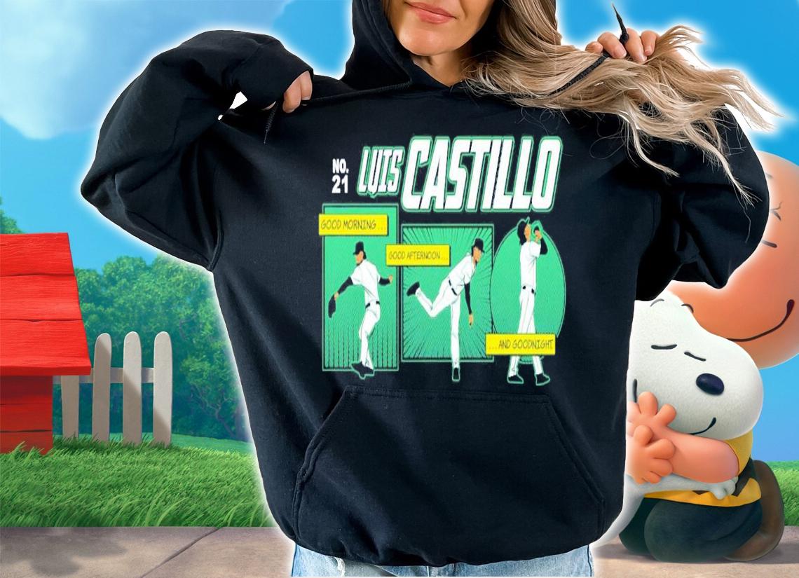 Luis Castillo Good Morning Good Afternoon And Goodnight T-Shirt t-shirt