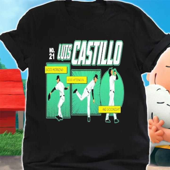 Luis Castillo Good Morning Good Afternoon And Goodnight T-Shirt t-shirt