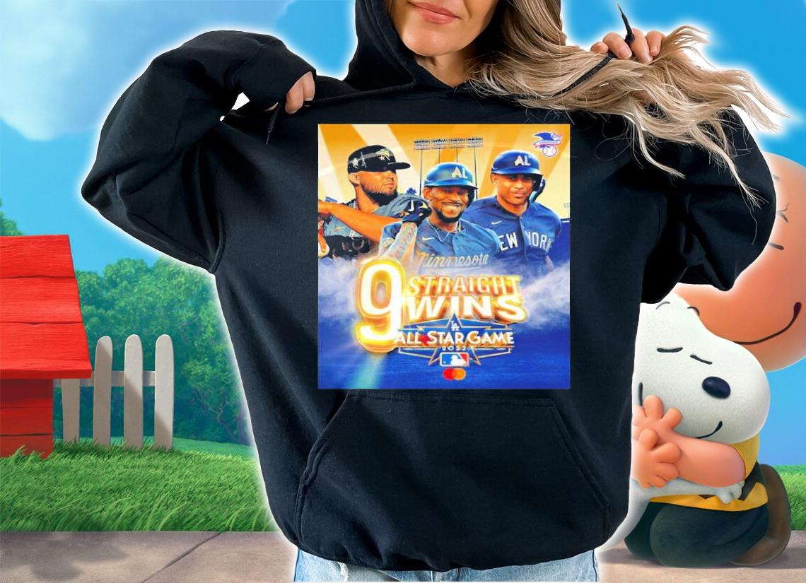 MLB American League 9 Straight Wins All Star-Game Shirt t-shirt hoodie