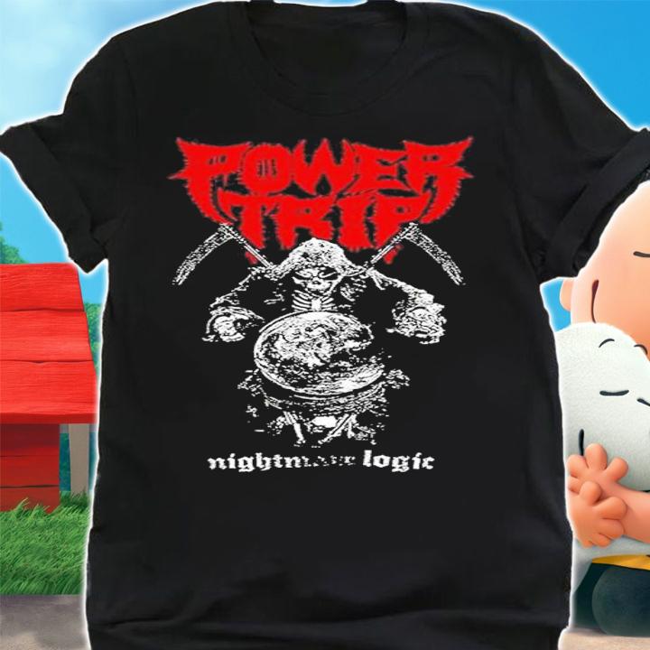Power Trip Nightmare Logic shirt t-shirt shirt