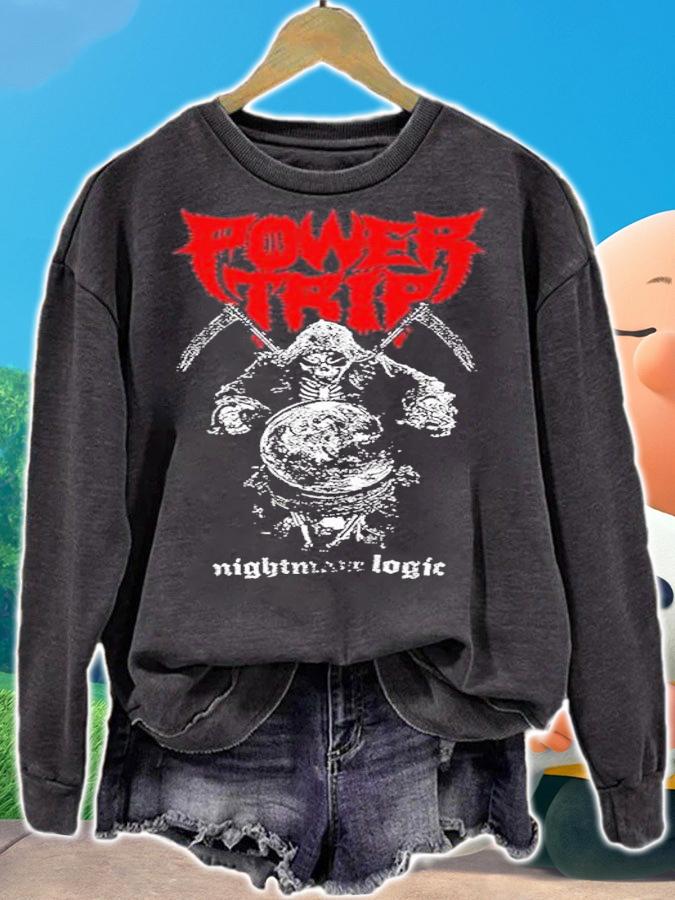 Power Trip Nightmare Logic shirt t-shirt sweatshirt
