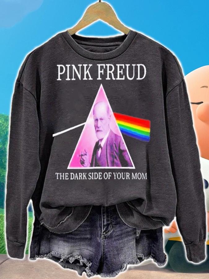 Psychology Pink Freud The Dark Side Of Your Mom T-Shirt t-shirt sweatshirt