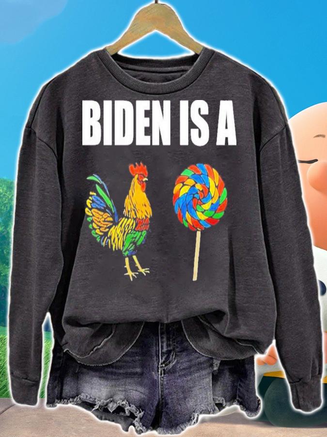 Biden Is A Cock Sucker T-Shirt t-shirt sweatshirt