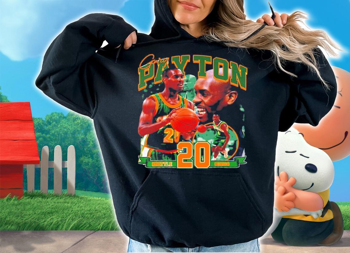 Boston Celtics Basketball No.20 Gary Payton Shirt t-shirt