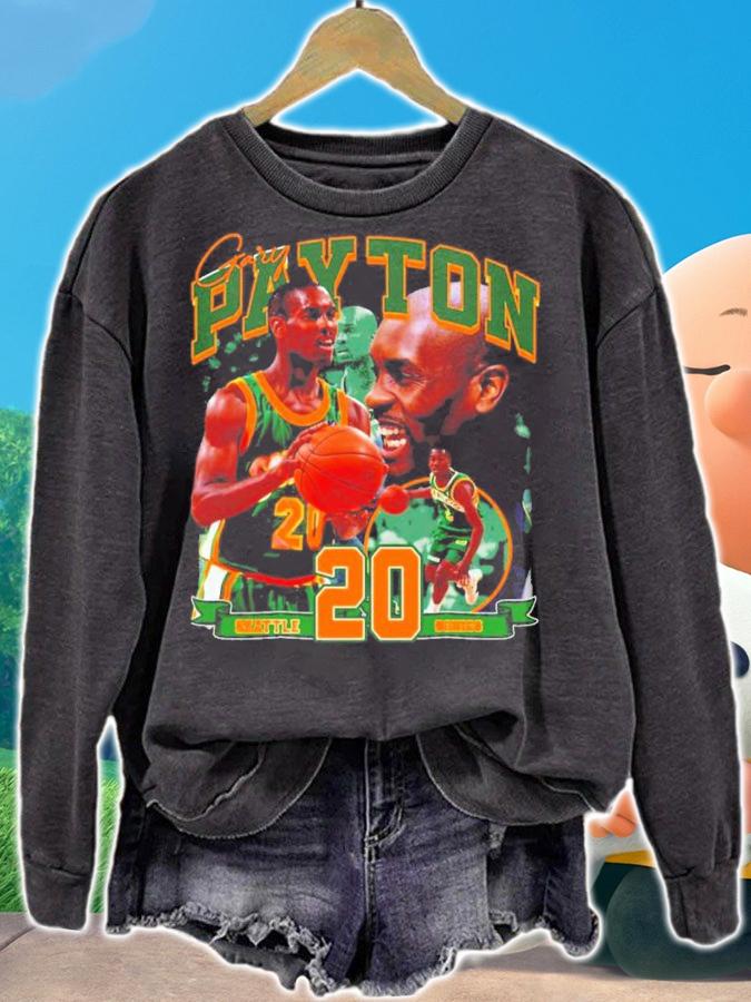 Boston Celtics Basketball No.20 Gary Payton Shirt t-shirt