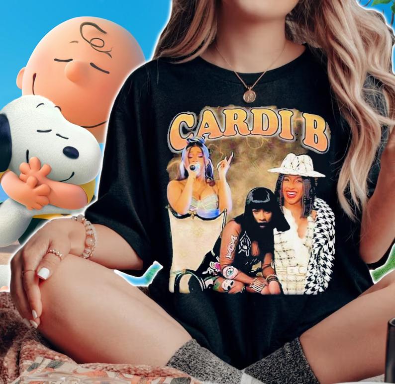 Cardi B Bodak Yellow Rap Shirt t-shirt woman shirt