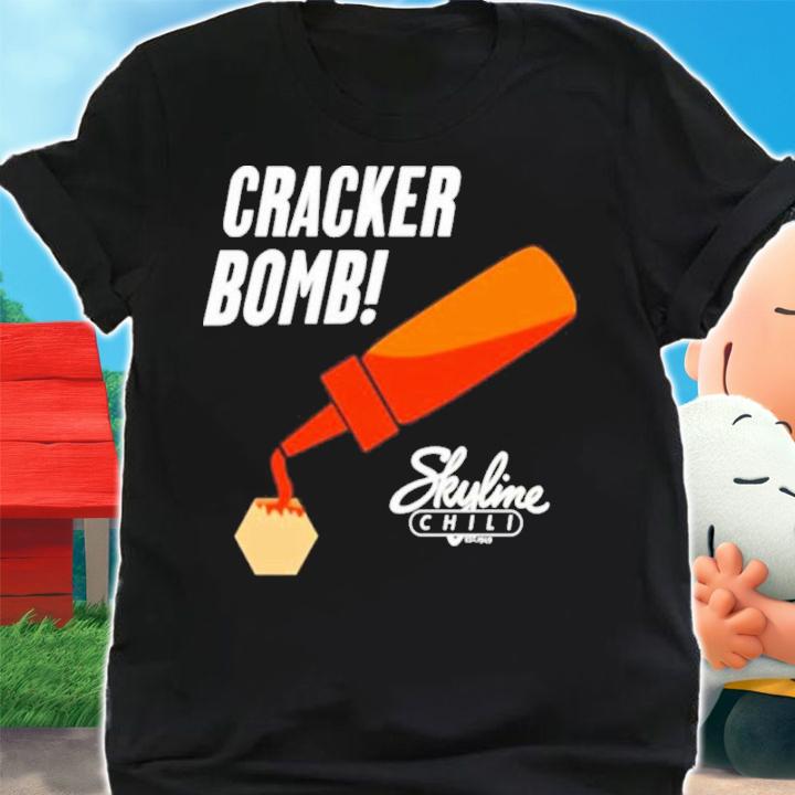 Cincy Mo Egger Cracker Bomb Skyline Shirt t-shirt