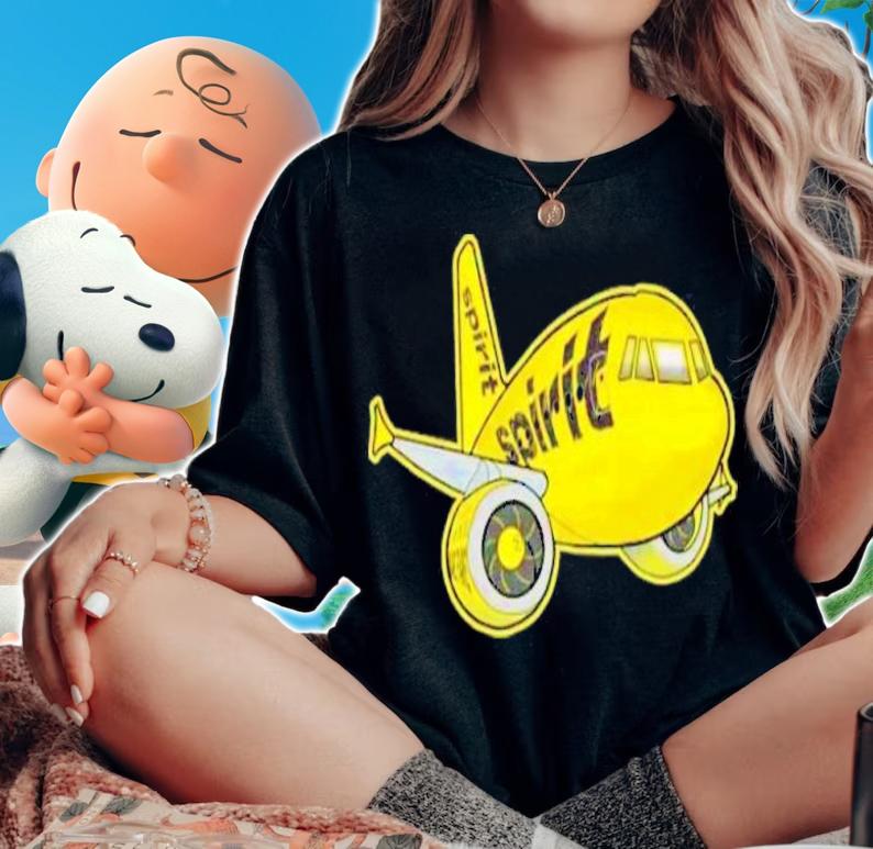 Spirit Airlines Airbus shirt t-shirt