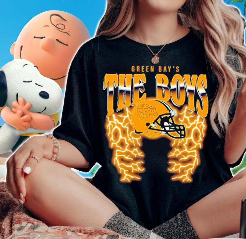 The Boys Green Bay's Lightning Shirt t-shirt woman shirt